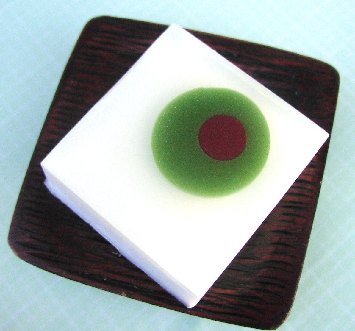 Soap - Martini Scented Glycerin Soap - Soap Olive Inside