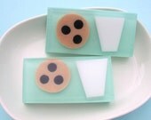 Soap - Cookie and Milk Soap - Chocolate Chip Cookie Scent - Fun Soap for Kids - Sunbasilgarden Best Seller