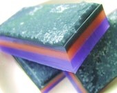 SALE Soap - Trick or Treat - Salt Bar Soap - Glycerin Soap - Fall inspired blend of pumpkin, persimmons, apple, blueberries