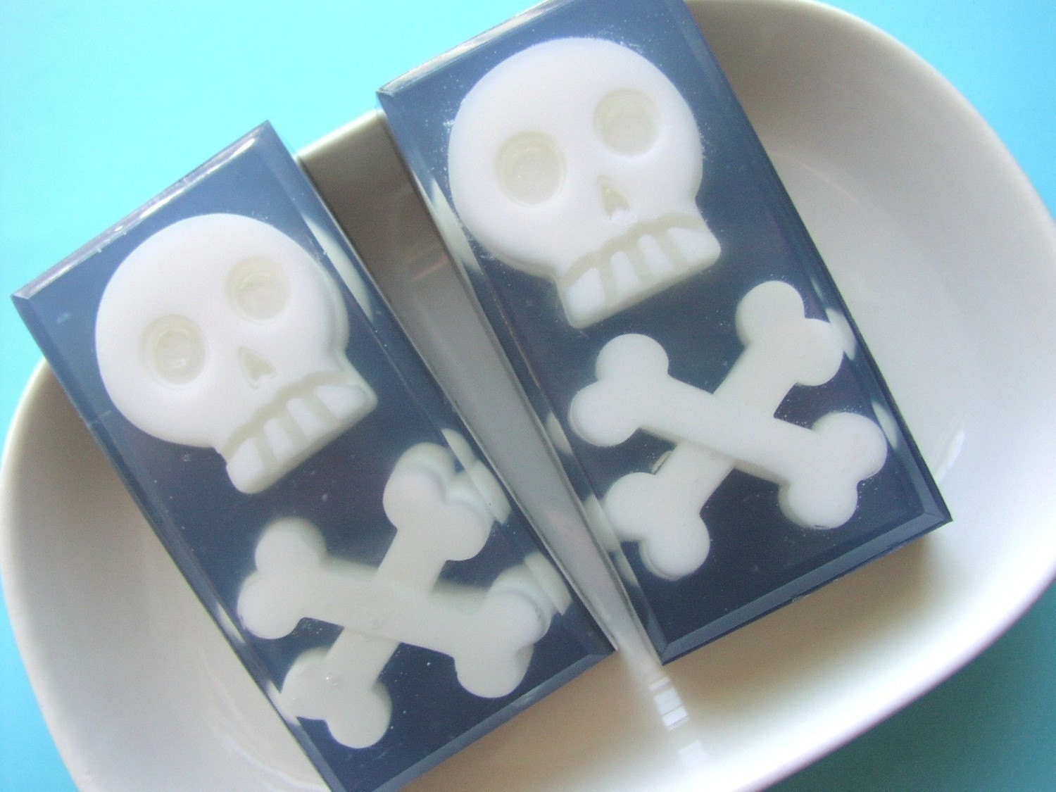 SALE Soap  - Skull and Crossbone -  All Natural Glycerin - Cola Scented - LAST ONE - For the Pirate Fans too