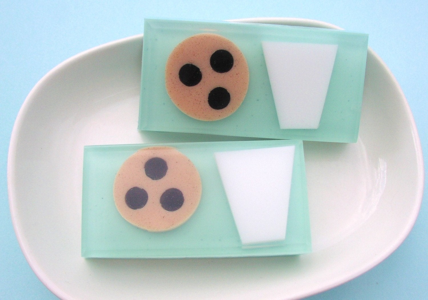 Soap - Cookie and Milk Soap - Chocolate Chip Cookie Scent - Fun Soap for Kids - Sunbasilgarden Best Seller