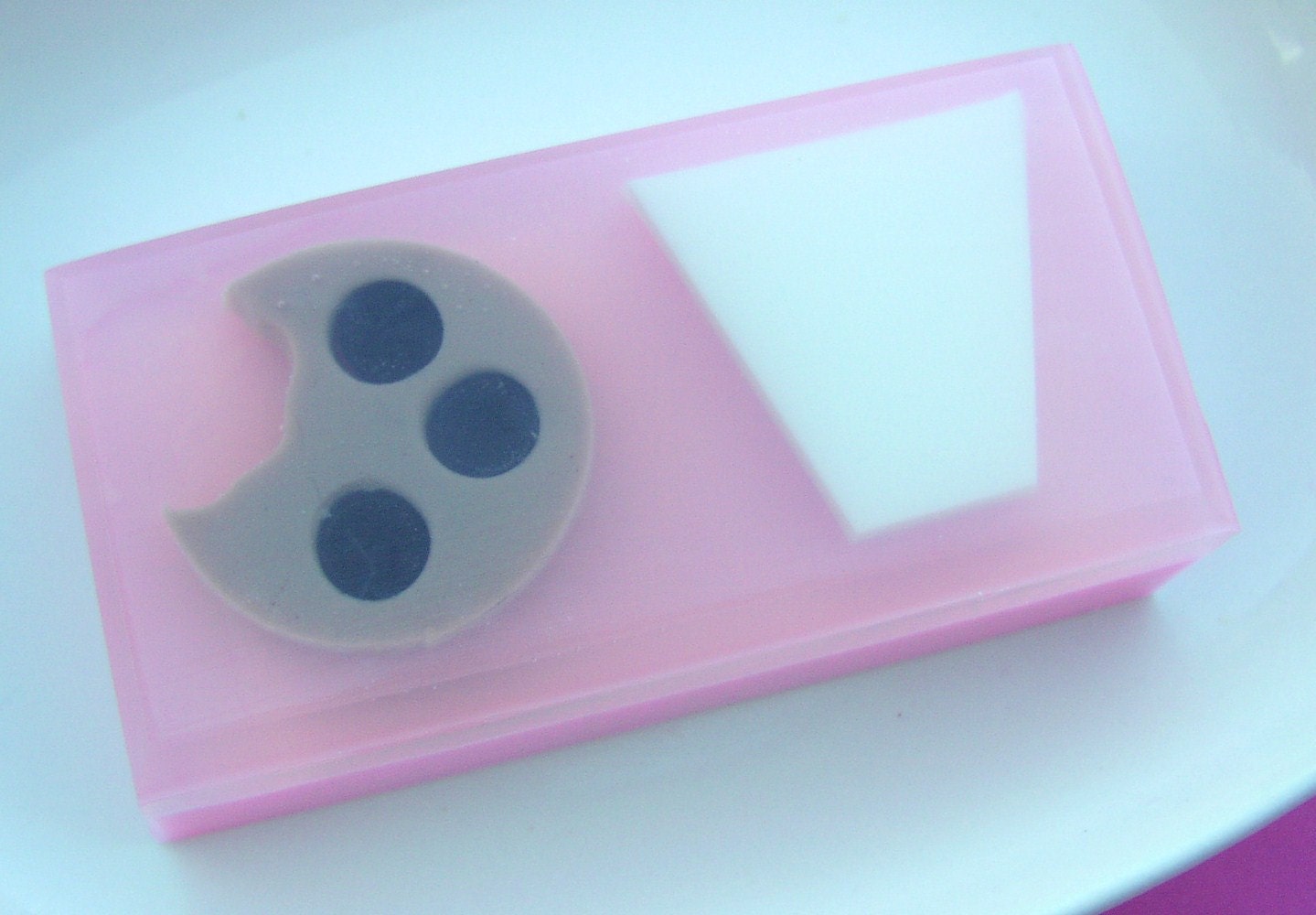 Soap - Cookies and Milk with a Bite - Chocolate Chip Cookie Scented Soap - Pink - Great gift for girls