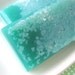 Summer Soap - Cucumber Cove Salt Bar - Handmade Soap - Green - Natural Glycerin - Exfoliating Soap