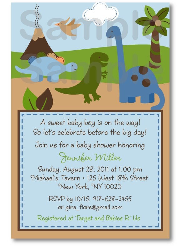 Dino Baby Shower