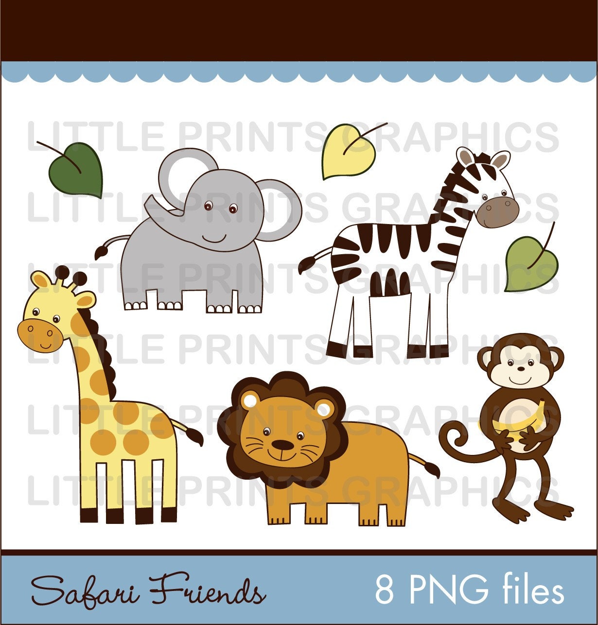 Jungle Animal Stickers