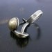Double Pod Ring sterling silver brass