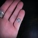 Real little Herkimer Diamond Made to Order ring sterling silver custom sizes
