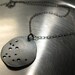 Sterling Silver Pendant - Small Perforated