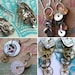 3 Month Earring of the Month Club Subscription - Steampunk Romantic Noir
