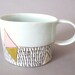 porcelain cup with translucent bottom