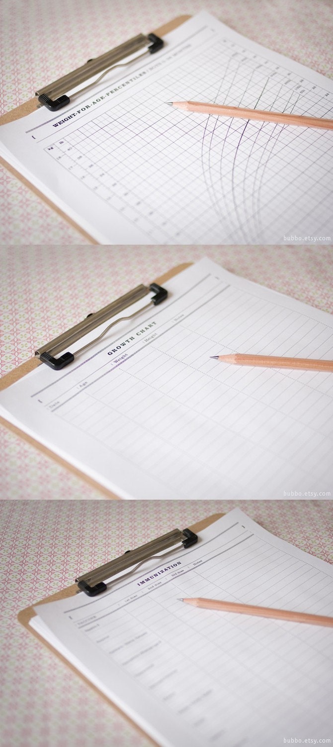 Letter-size BABY PLANNER printable organizer (30  kinds of pages, templates, worksheets for Mom, Maternity, Newborn, Child, Family)
