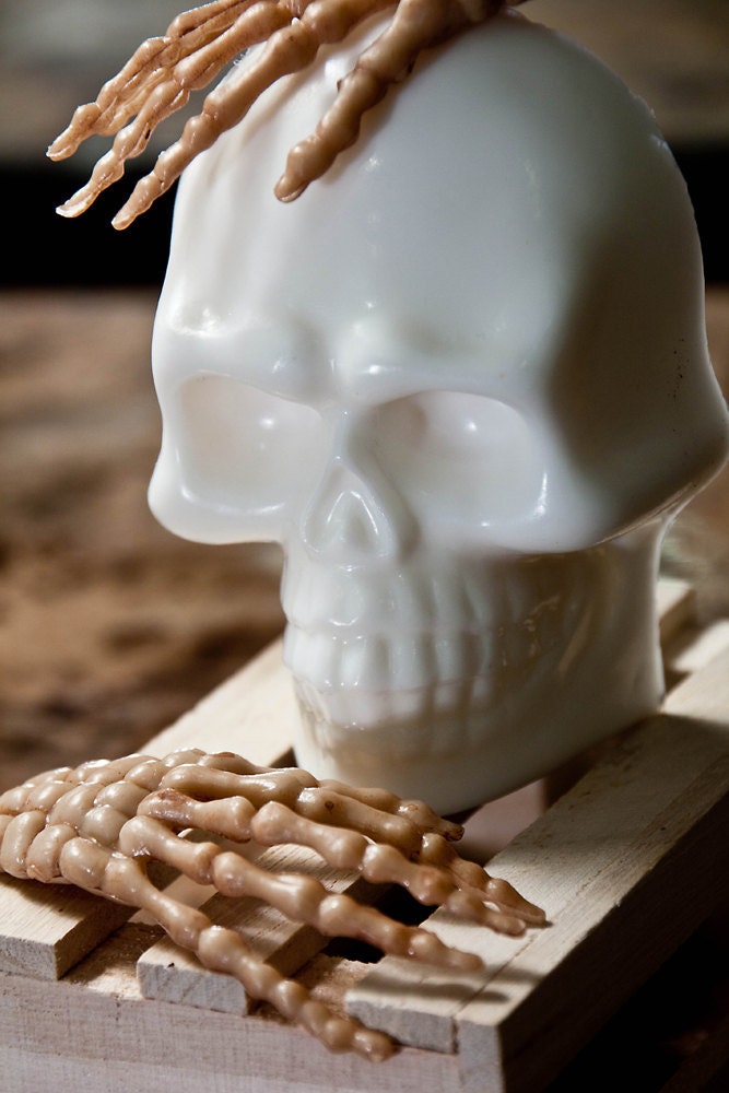 Halloween Soap - Skull Soap - Handmade Shea Butter Soap