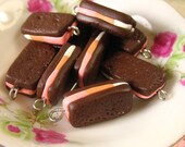 6pcs Neopolitan Ice Cream Bars Charm