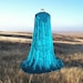 Turquoise Cloak Cape Medieval Renaissance Wedding Costume Blue Green Halloween