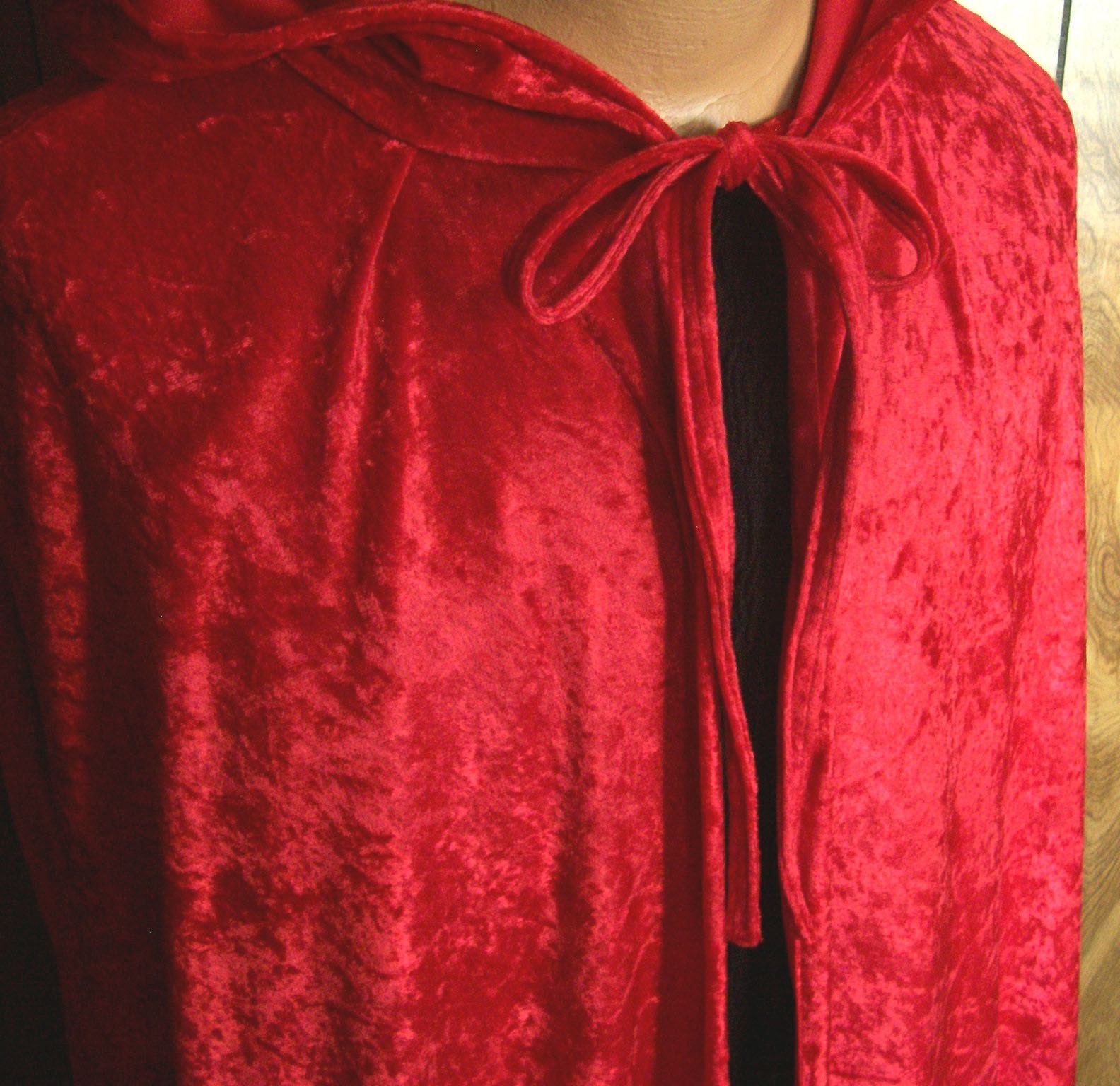 Red Hooded Cape