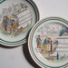Vintage French Opera Plates Le Chalet No. 4a and Lucie de Lammermoor No. 9 by PV