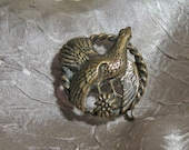 Victorian Brooch Dove