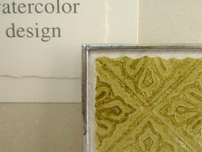 spring sale - gold soldered brooch