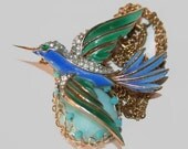 Hummingbird Necklace Trifari Hummingbird Conversion