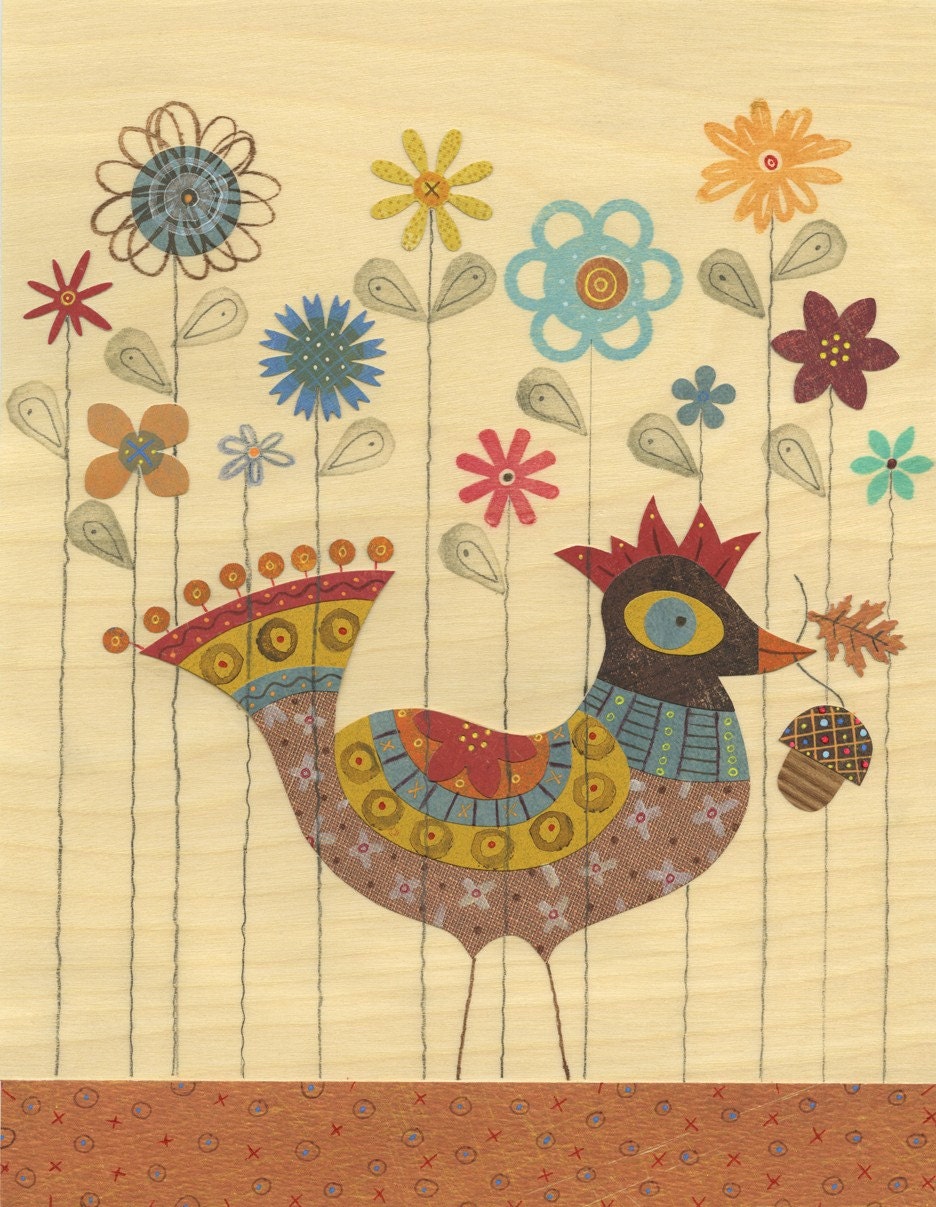Abigail the Bird Print 8.5 x 11
