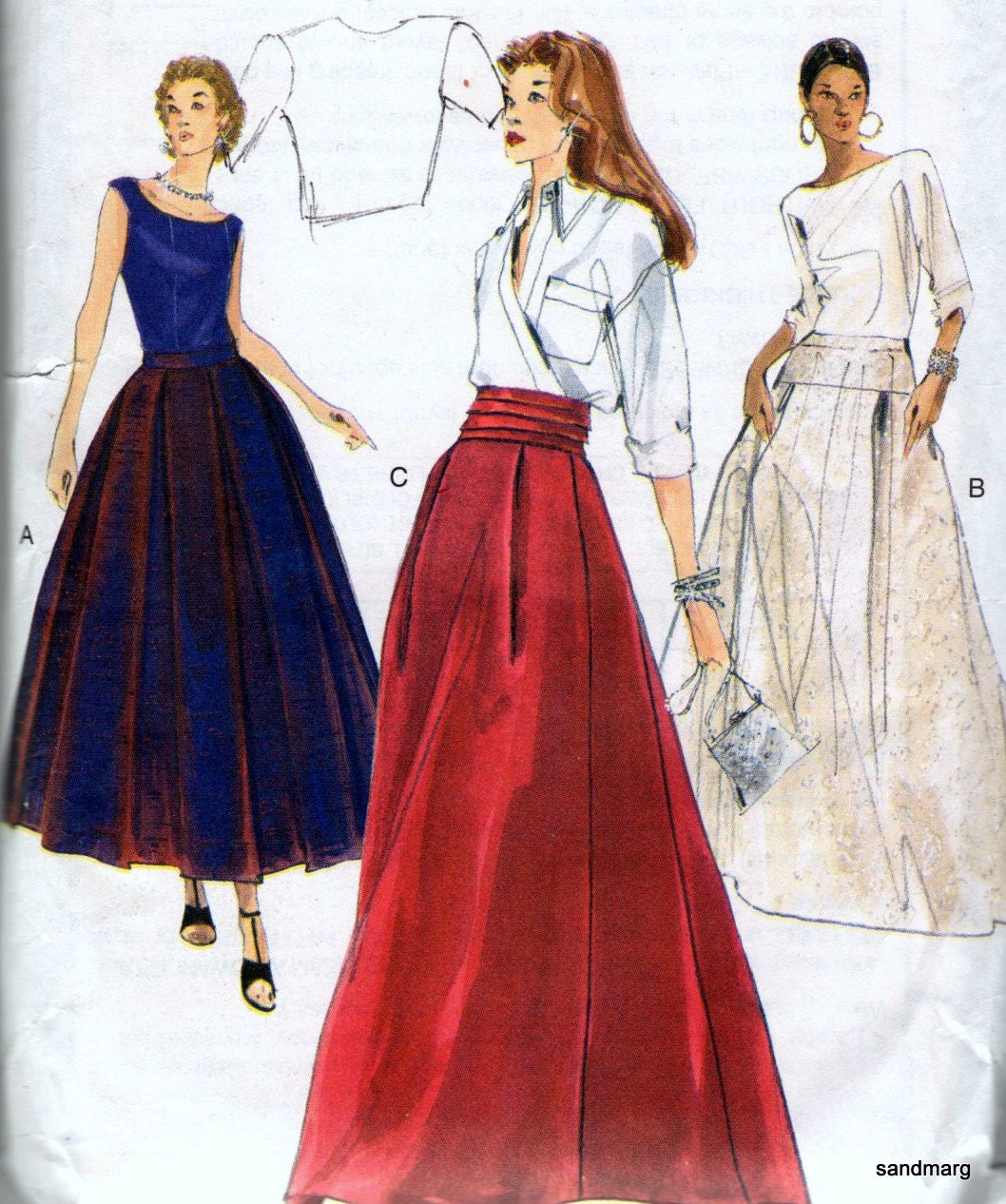 Evening Skirt Patterns 30