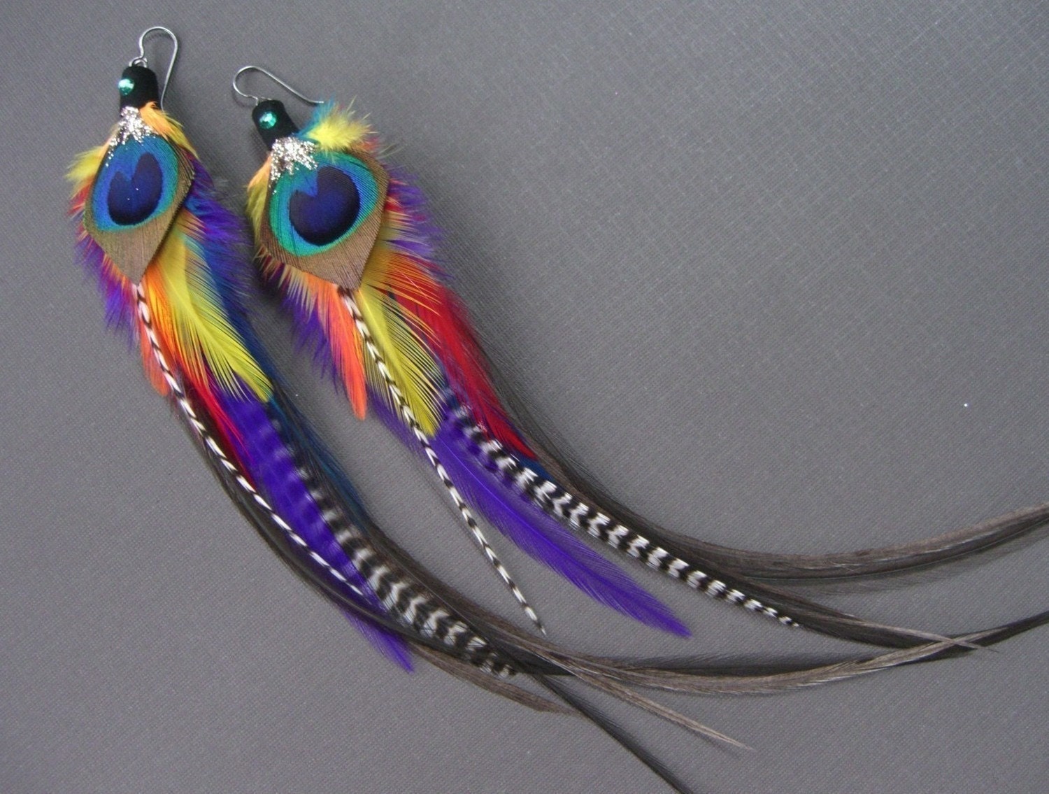 Ulu -Feather Earrings