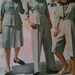 1947 Bathing Suits -vintage fashion catalog page - Montgomery Wards