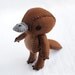 Platypus Plush Art Doll, Halyn (Made to Order)