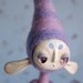 Mixed Media OOAK Needle Felted Art Doll - Prudence, Sproutling No. 3