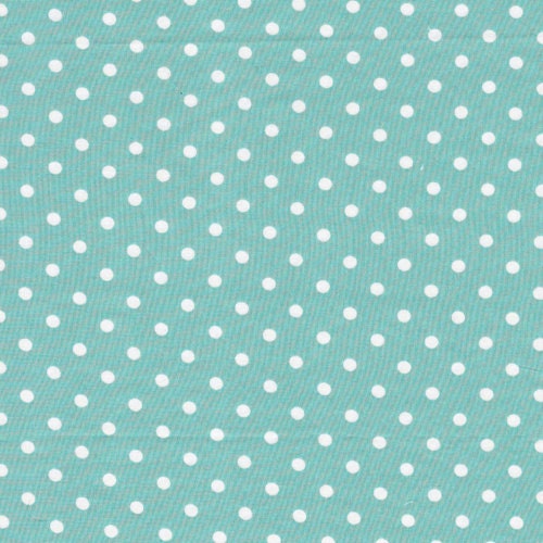 1 yard---Dot in Blue, Maman, 100 percent cotton organic fabric, Cloud 9 Fabrics