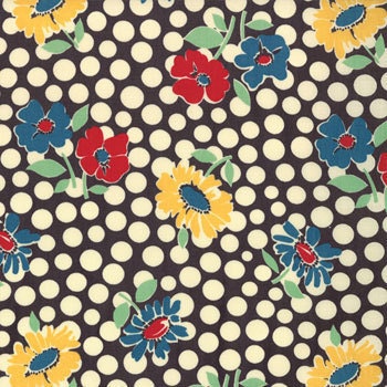 School Days---Recess in Graphite---1 yard--American Jane for Moda Fabrics
