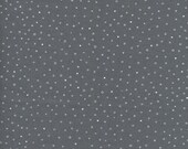 Timeless Treasures Geo Dot Grey - 1/2 Yard