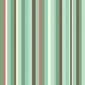 Riley Blake Domestic Diva Green Diva Stripes - Fat Quarter