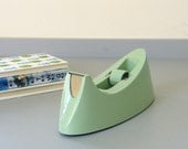 Vintage Light Green Tape Dispenser