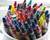 Crayon Fine Art Matted Print
