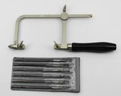 Adjustable Jewelers Saw And Saw Blades