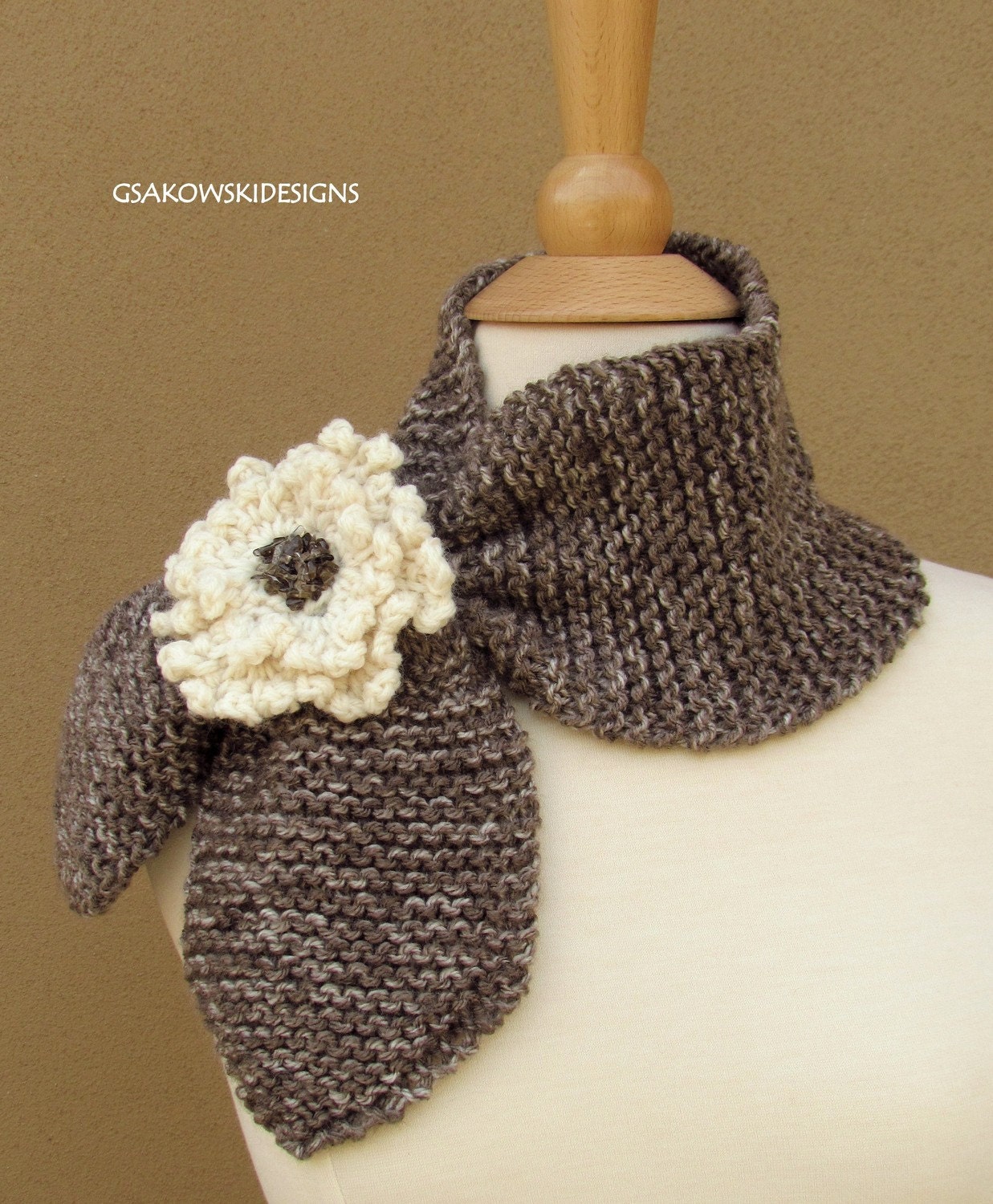Tania Scarf-Smoky Quartz