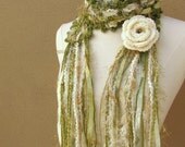 Gloria Scarf-Cream