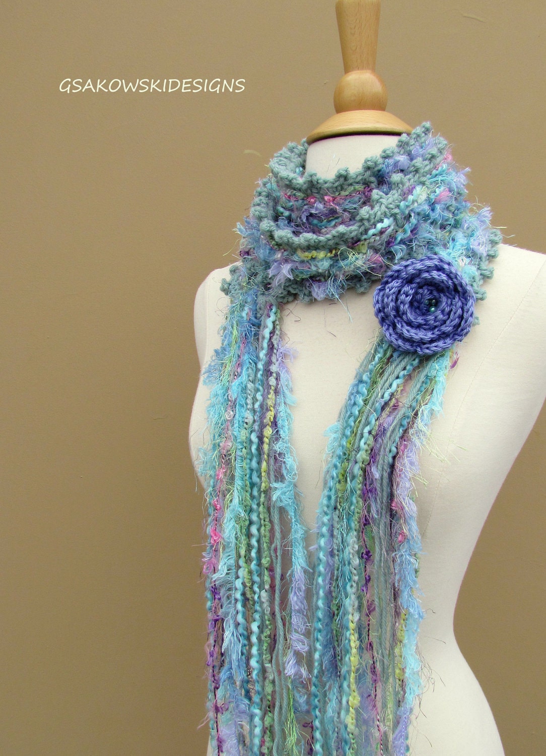 Gloria Scarf- Hyacinth
