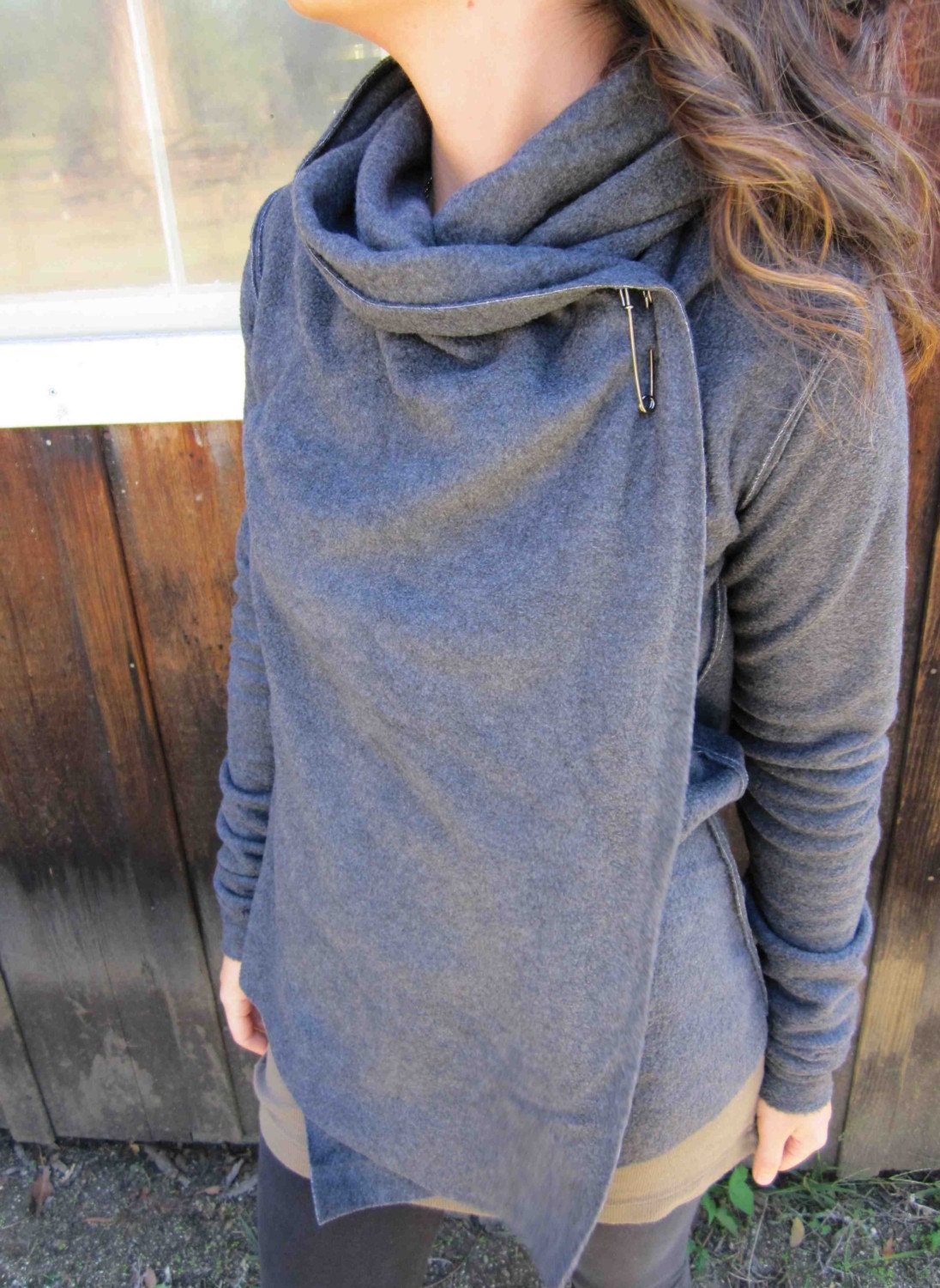 fleece yoga wrap....can be worn 5 different ways