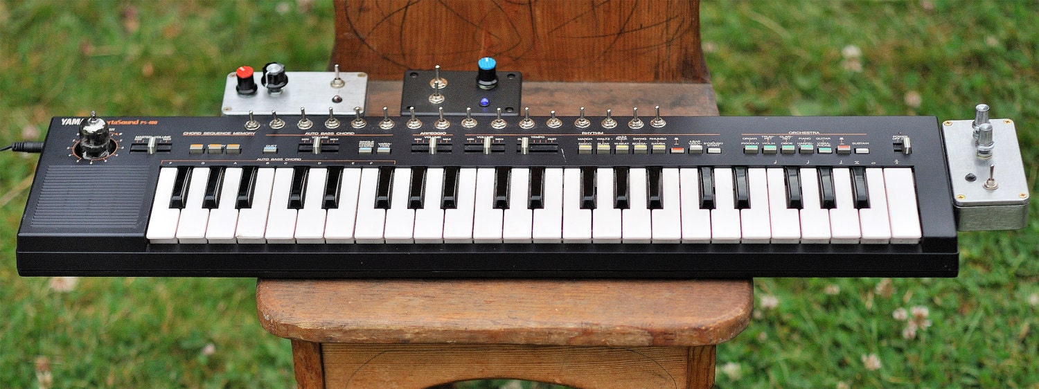 VENGEANCE ONE because our parents never let us have keyboards. (Circuit bent Yamaha Portasound PS-400)