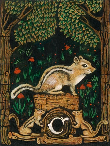 C is for Chipmunk