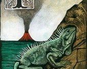 I is for Iguana
