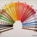 6 Bobby Pins 2 inches 8mm Pad - CHOOSE 3 COLORS - 6 pc - MS11023BP-AS6