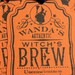 Witches Brew Halloween Tags - Set of 10 Orange