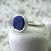 Gretel ring with lapislazuli