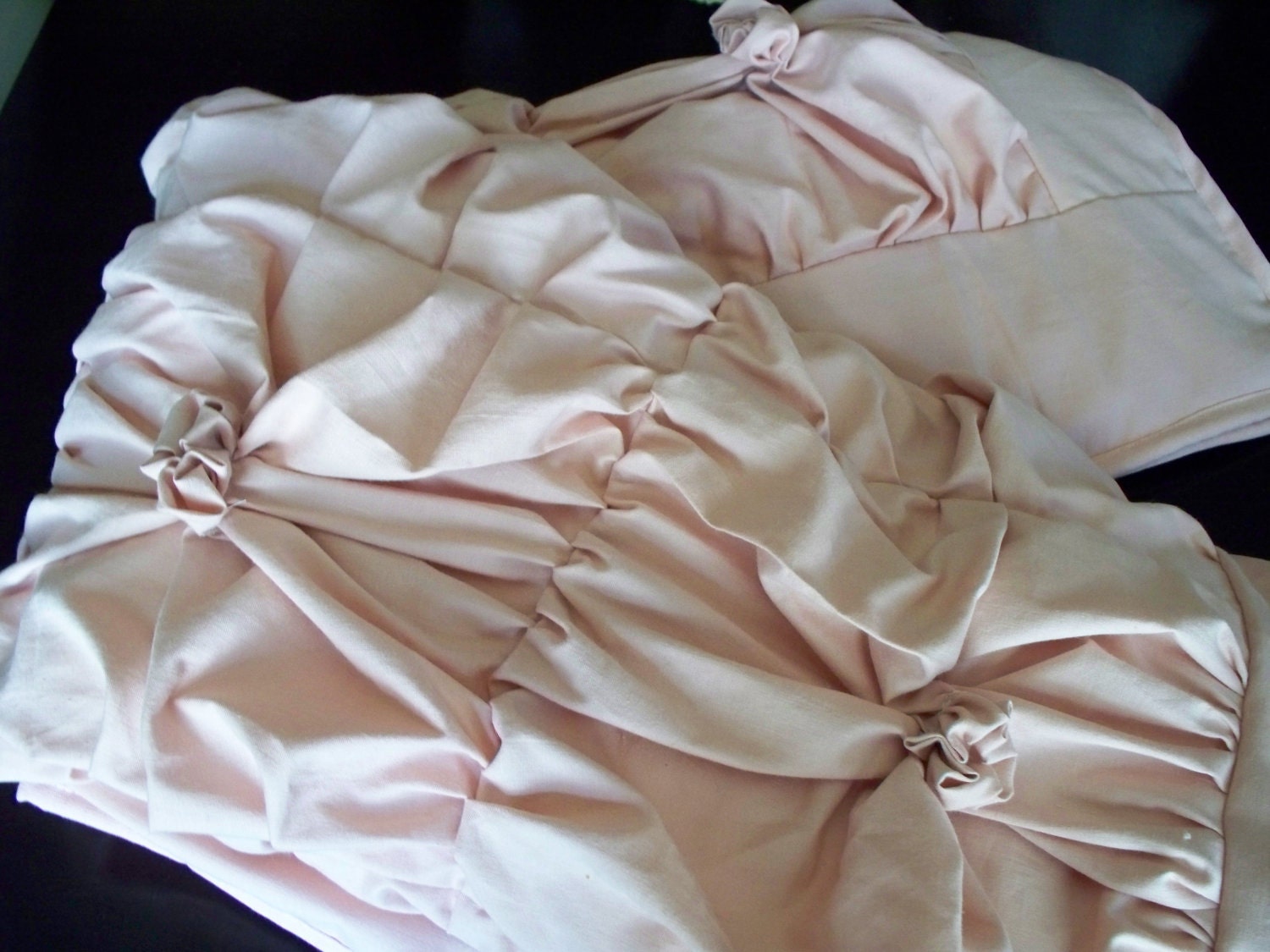Vintage Inspired Baby Quilt free shipping