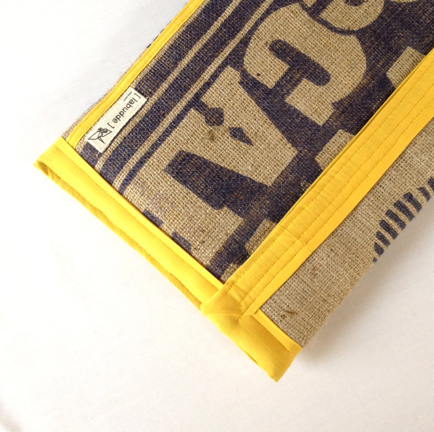 Laptop Case -- 15 inch Macbook and Macbook Pro Case -- Coffee Bag Sleeve -- padded with pocket