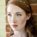Bridal Headband Three Strand Swarovski Pearl and Crystal Hairband Simple and Modern