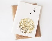 Dotted Gold Notebook - baileydoesntbark
